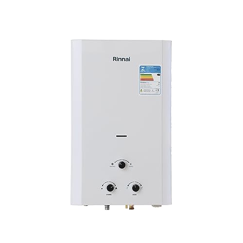 Rinnai M20-20 litros GN (Gás Natural) Branco - Aquecedor de Água a Gás Mecânico REU-M200 CFH