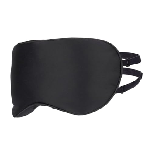 PATKAW Antifaz Para El Descanso Del Sueño Blindaje Seda De Ojos Sombreado Apagón Del Sueño Black