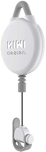 KIWI design Pro Version VR Cable Management Super Quiet, 1 Pack VR Pulley System Ceiling Suspension System for HTC Vive/Pro/Oculus Rift S/Playstation/Microsoft MR/Samsung VR Accessories (White)