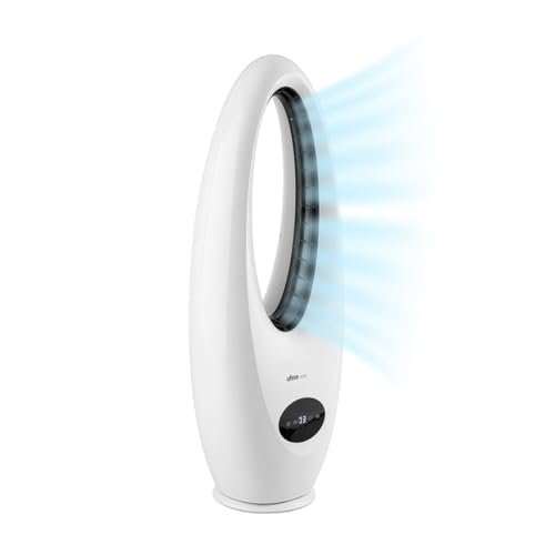 Ventilador Torre Sin Aspas Ufesa 45W 72cm Kioto 3 Velocidades Ultra Silencioso LED Mando Oscilación 70° Temporizador 8H