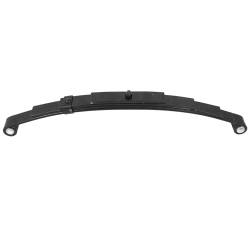 Anhänger-Blattfeder, Langlebige Blattfeder mit Nylonbuchse mit 4-Blatt-Doppelöse, 1750 Lbs Kapazität, Anhängerachsaufhängungssatz für Frachtboot-Anhängerspindel, Sanfte Federung