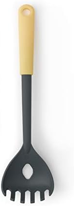 Brabantia 122705 Tasty+ Spaghetti Spoon Plus Measure Tool, Vanilla Yellow