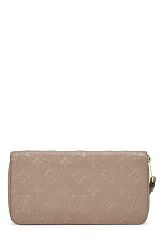 Pre-Loved Grey Monogram Empreinte Zippy Continental Wallet, Grey3