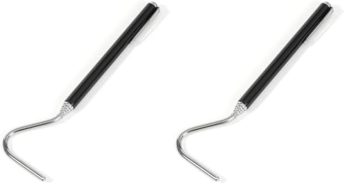 Image of AQUANEAT Reptile Snake Hook, 26inch Extendable Stainless Steel Snake Stick with Non-Slip Handle (Pack of 2)
