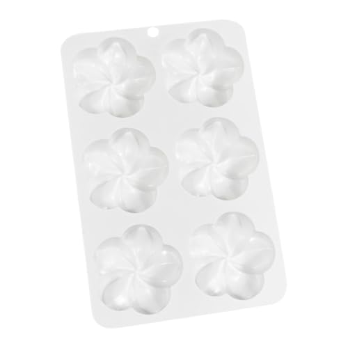 Lunaobrik Moldes de silicona para mantequilla, molde de chocolate con 6 cavidades, molde para tartas, molde de mantequilla para Navidad, Halloween, fiestas de cumpleaños