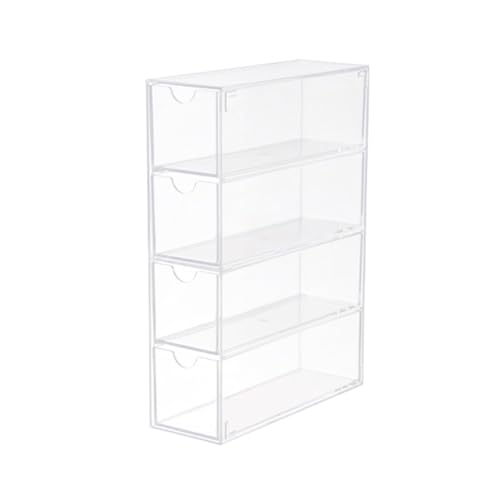 Boîte de rangement pour lunettes 4 cases idéale pour table de chevet ou entrée