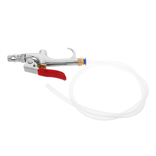 PLAFOPE Pneumatische Air Engine Cleaning Gun mit Hochdruck und Schlauch Präzise Kohlenstoffablagerungsentfernung Auto Innenraum Trockner Kraftvoller Auto Detailing Zubehör Motorpflege