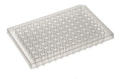 Gel - 96 Well PCR Detection Plate- semi Skirted- bar cod ed, PK25