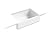 KOHLER K-5827-0 Whitehaven Self-Trimming Under-Mount Single-Bowl Sink with Tall Apron, White