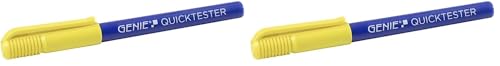 Genie Quicktester Stylo détecteur de faux billets de banque (Lot de 2)