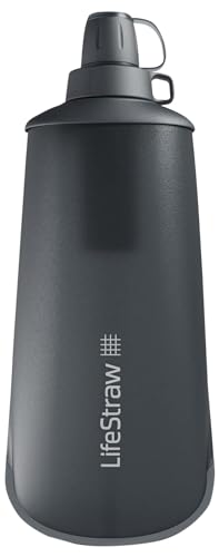 Filtration d'eau gourde compressible 1l contre eau polluée - 2