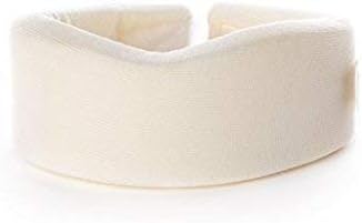 Universal Cervical Collar White 3 Inch Padded Foam Neck Brace for Treating and Rehabilitating Neck, Head or Spinal Injuries | Properly Aligns, Limits Motion and Supports