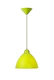 Lucide 08406/23/85 Coco - Lámpara de techo colgante (E27, 19 x 23 cm), color verde