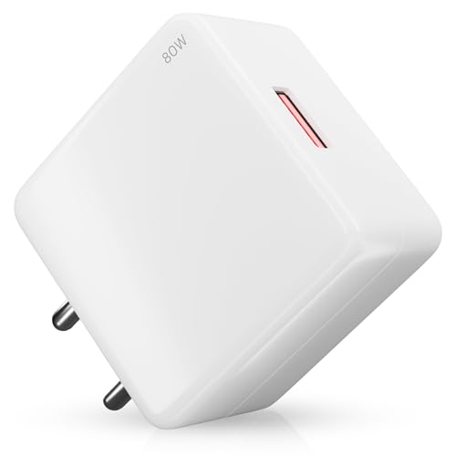 Image of AILKIN Original 80W Ultra Fast Charger Adapter Only-True 80W PD Charging, Unleash True Power for OnePlus 12 /12R /11 /11R /10 /10R, Nord CE 3 Lite 5G, Nord 2T 5G, Nord CE 2 Lite 5G, Nord 5G