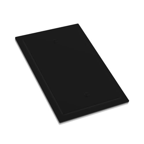 Couvertures électriques pour prises inutilisées finition noir mat - 4