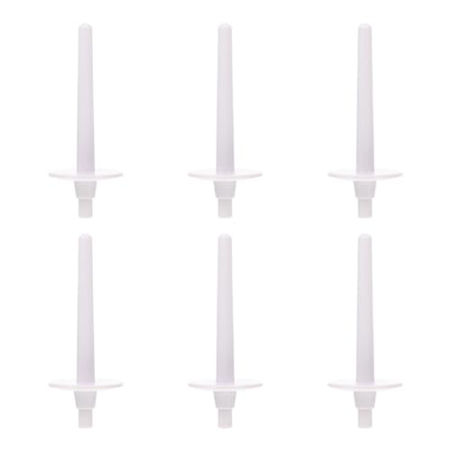 Toyvian 6piezas Soporte Bobina Plástico para Máquina de Coser Compatible con Singer Accesorios Prácticos y Duraderos para Bordadoras y Bobinadores de Canillas