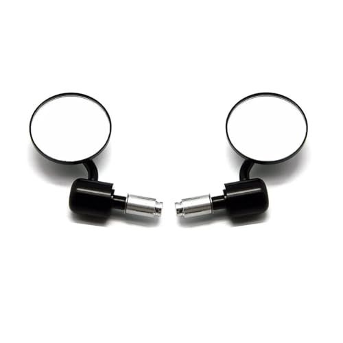 Espejos retrovisores de manillar 7/8 para moto Custom y Cafe Racer