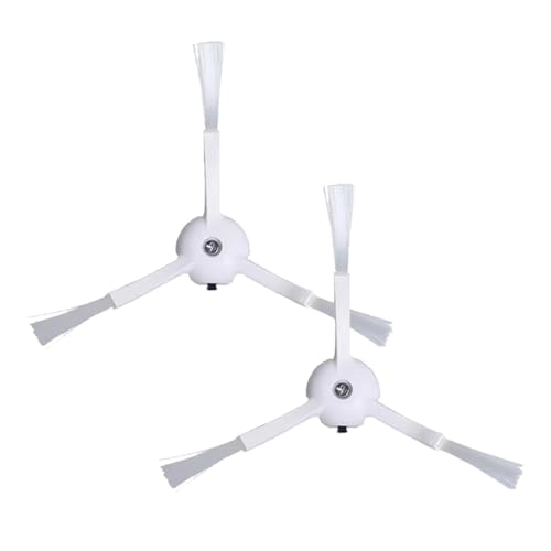 TALENTEC home | 2X Cepillo Lateral de Repuesto, y Tornillo, Compatible con Robot Aspirador Xiaomi 1S, S50, S51, T7,...