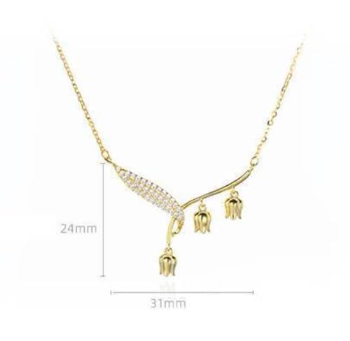 Collier fleur d'orchidée de haut niveau à offrir pour marquer les esprits