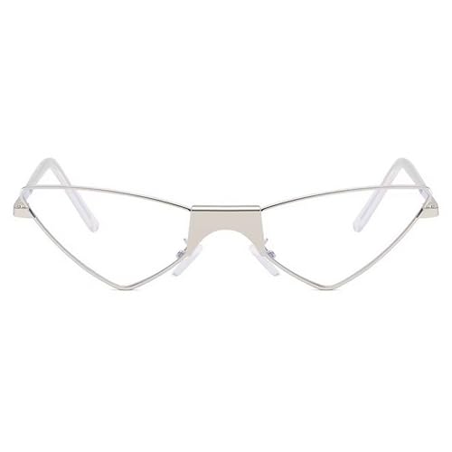 Image of Dervin UV Protected Cat Eye Classic Retro Sunglasses for Women, Metal Frame Shades for Women