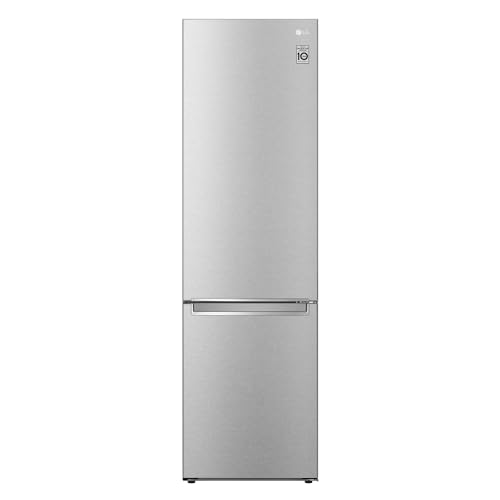 LG GBB92MBB3P Kombi-Kühlschrank Klasse A -20%, 381 l, Kühlschrank total No Frost, Fresh Converter & Balancer, Door & Linear Cooling, Smart Inverter, Smart Diagnosis, Silber