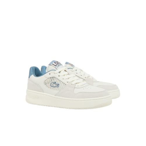 Lacoste Women's L001 Set Sneaker, Off White/Light Yellow, 9.5