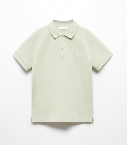 Image of Alan Jones Clothing Boy's Cotton Regular Fit Polo T-Shirt