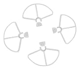 Protege las hélices de daños: este protector de hélice de dron protege sus palas de impactos y choques durante el vuelo. Reduce el riesgo de daños causados ​​por obstáculos, lo que ayuda a prolongar la vida útil de los componentes de su dron.
