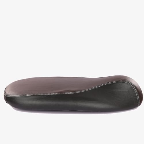 Image of Favourite Auto Accessories Dual Coloured Seat Cover with Pro Leather Finish for Ola S1, Ola S1 Pro, Ola S1 Air, Ola S1 X+ (Black & Brown)