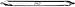F&D Tool Company 27003 Combined Drills and Countersinks Plain Type, High Speed Steel, Standard Long, 4" Size, 5/16" Body Diameter, 1/8" Drill Diameter, 6" Overall Length