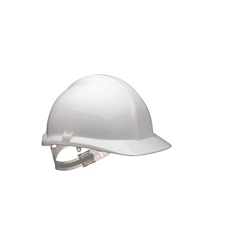 Centurion S03CWA Classic Safety Helmet, Full Peak Non Vented, White