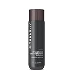 Rituals Homme Strengthening Caffeine Shampoo, Cedarwood and Vitamin E Complex, 8.4 fl. oz., Gray