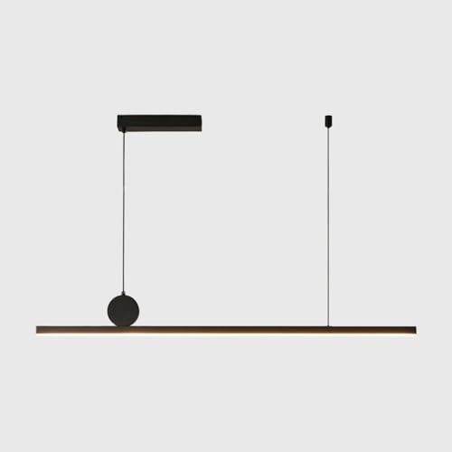Lampes à suspension îlot de cuisine design noir et blanc avec LED 40W