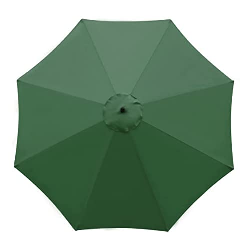 Toldo de repuesto verde 3 metros 8 varillas para sombrilla de terraza y jardín