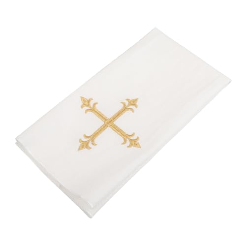 Paño litúrgico sacramental y toalla purificadora de lino para comunión 2