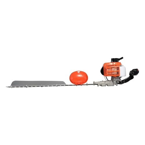 26cc Petrol Hedge Trimmer with 24 inch Blade and Leaf Catcher - Image 5