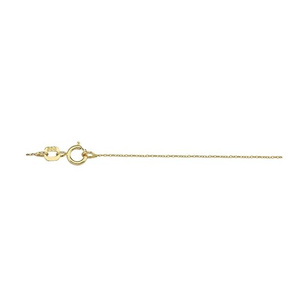 100% 14k Real Gold Necklace for Women | Dainty Charm Alphabet Name Letter Initial Necklaces for Women | Custom Pendant Jewelry for Her | Birthday Gifts for Women & Girls | 18'' - Image 7