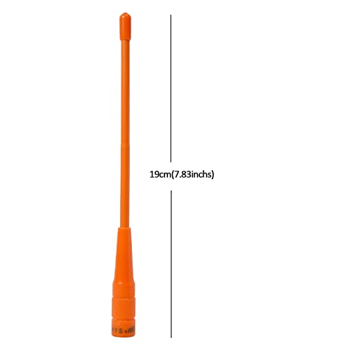 Antena flexible HYS SMA macho contra pérdidas de señal en walkie talkies Vertex y YAESU 3