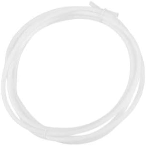KSTE PTFE White Teflon Bowden Tube for 1.75 Filament (2.0mm ID/4.0mm OD) for 3D Printers (2 M)