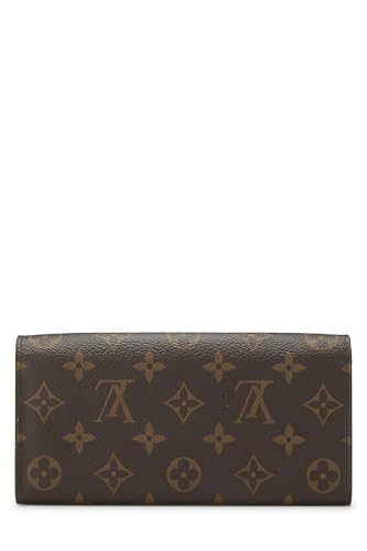 Pre-Loved Monogram Canvas Emilie Wallet, Purple3