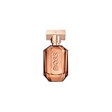 BOSS THE SCENT Le Parfum para mujer | Fragancia femenina ambarina, con notas de madera y flor de azahar | larga duración | 30 ml
