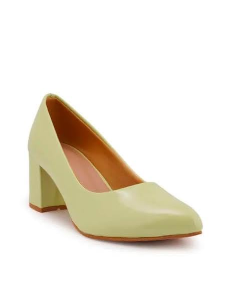 Image of Women's Beautiful Design Synthetic Leather Block Heel TPR Sole Sandal for Wedding Party & Festive