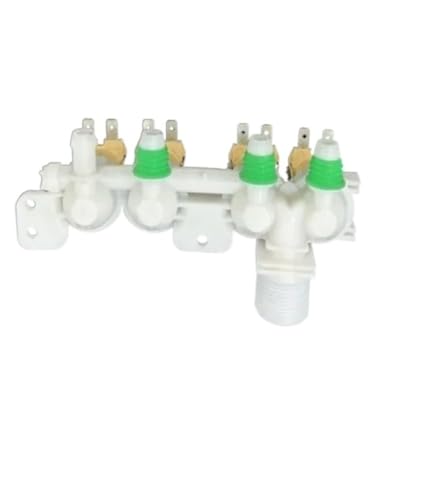 Vanne d'admission d'eau à 4 têtes 33090130 pour machine à laver à tambour - 6