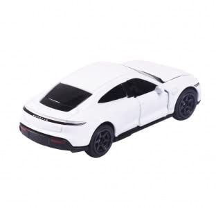 404 YMモデル 1/64 ポルシェ タイカン ゼファー ホワイト Error404 X Zephyr Designz Taycan in White with Roof Box 1:64