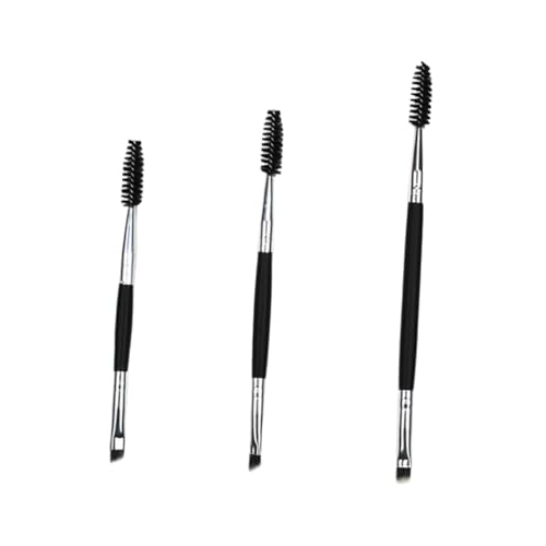 NOLITOY 3pcs Professional Eyebrow Brush Set Makeup Brush for Women Comb Beauty Tools Kit