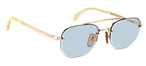 David Beckham DB 1078/S Gold/Light Blue 53/20/150 men Sunglasses3