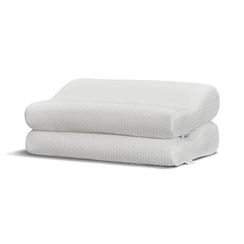 Tempur-Pedic TEMPUR-Ergo Neck Pillow, Medium Profile, White