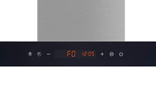 Winflo 30 In. Convertible Stainless Steel Wall Mount Range Hood With Stainless Steel Baffle Filters And Touch Sensor Control #TOP5