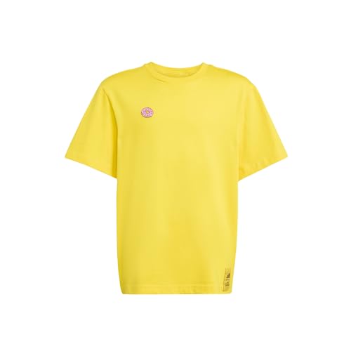 adidas T-shirt unisexe pour enfant Les Simpsons avec motif, jaune, 176