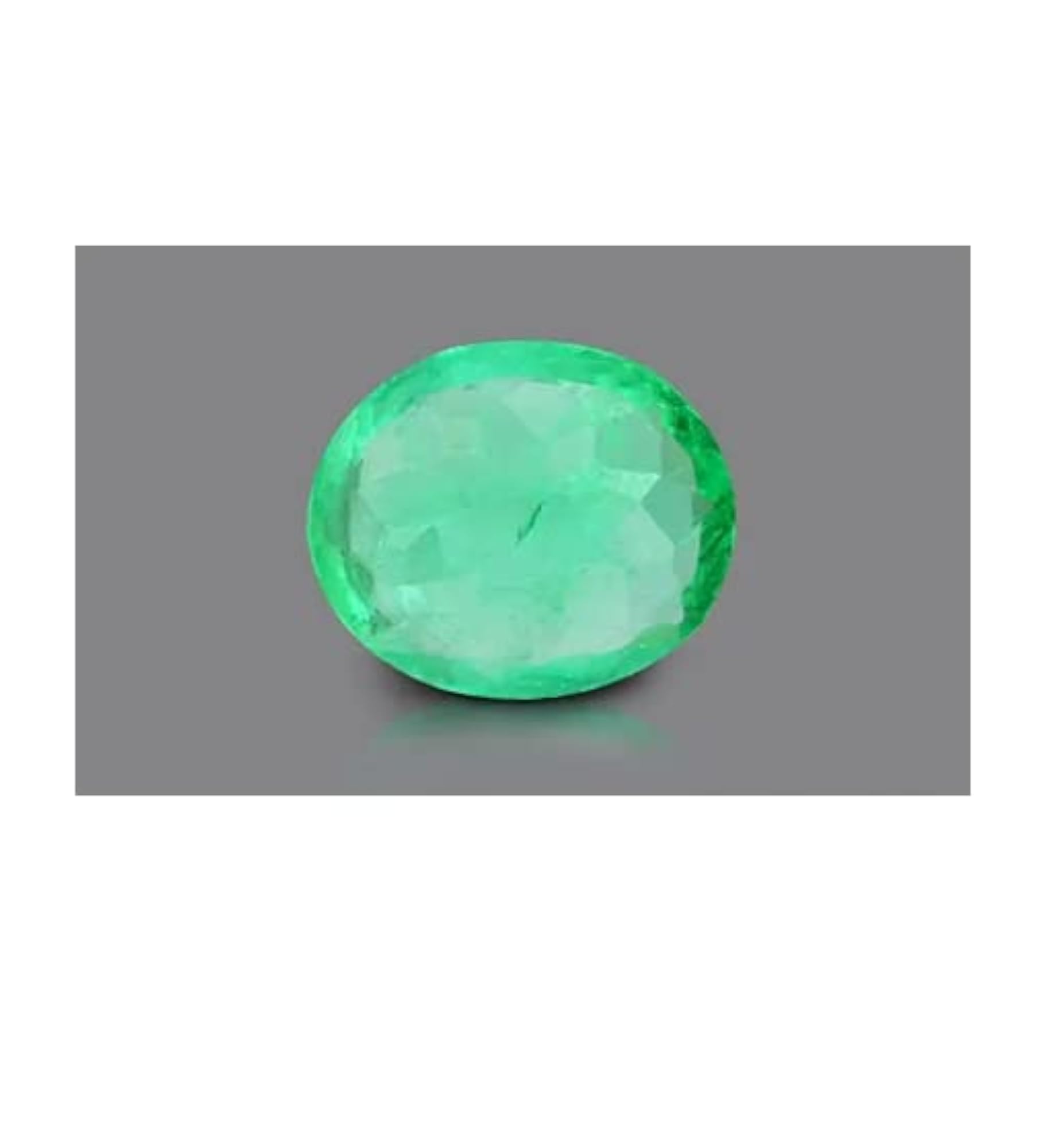 Colombian Emerald Gemstone, Certified 5.25 Carat